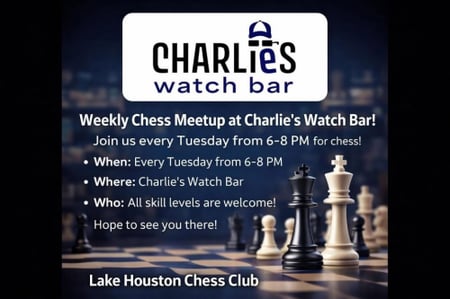 Chess Meetup at Charlie&rsquo;s Watch Bar