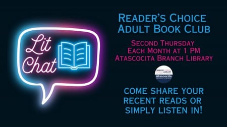 Lit Chat: Reader's Choice Adult Book Club at Atascocita Library