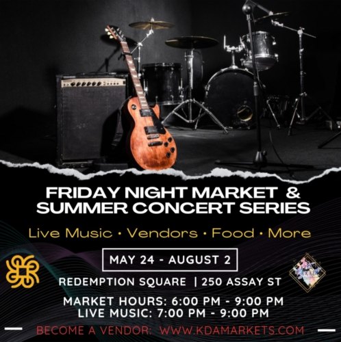 Friday Night Market + Summer Concert Series