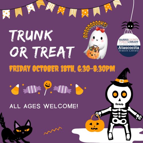 Trunk or Treat at Atascocita Branch Library