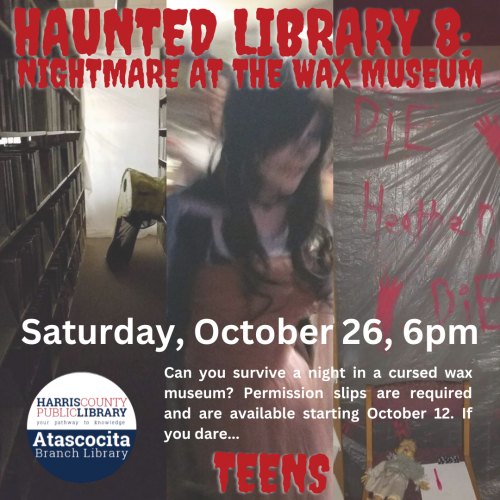Haunted Library: Nightmare at the Wax Museum