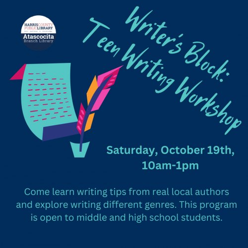 Writer's Block! Teen Writer's Workshop