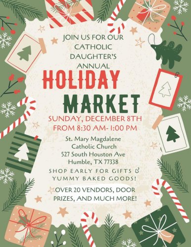 Annual Holiday Market at St. Mary's