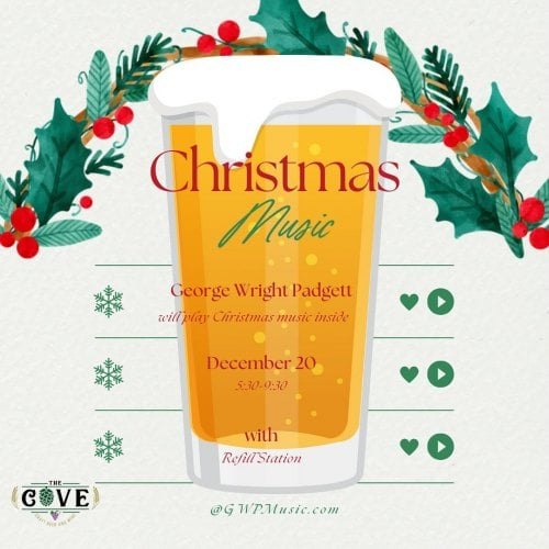 Live Christmas Music at The Cove