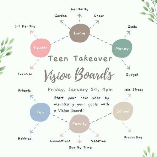 Teen Takeover: Vision Boards at Atascocita Library