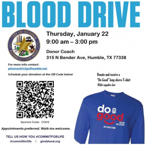 City of Humble Blood Drive