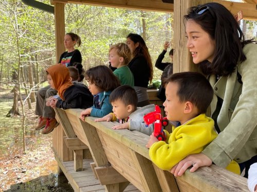 Unplugged Family Footsteps Hike at Jesse H Jones Nature Park