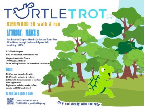 Parkinson Society Turtle Trot 5k Walk/Run