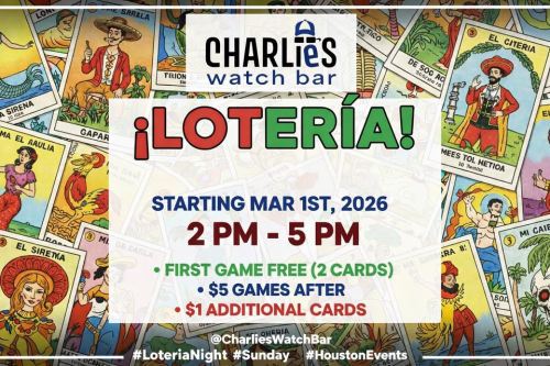 Loter&iacute;a At Charlie's Watch Bar