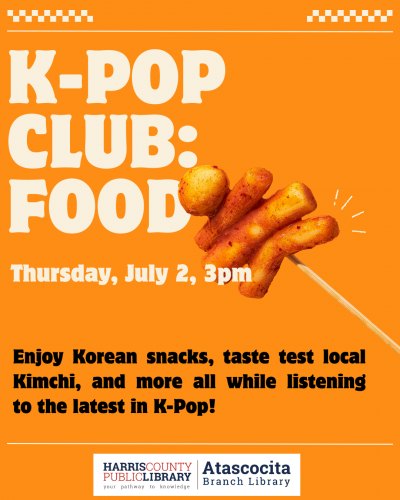 K-Pop Club at Atascocita Branch Library