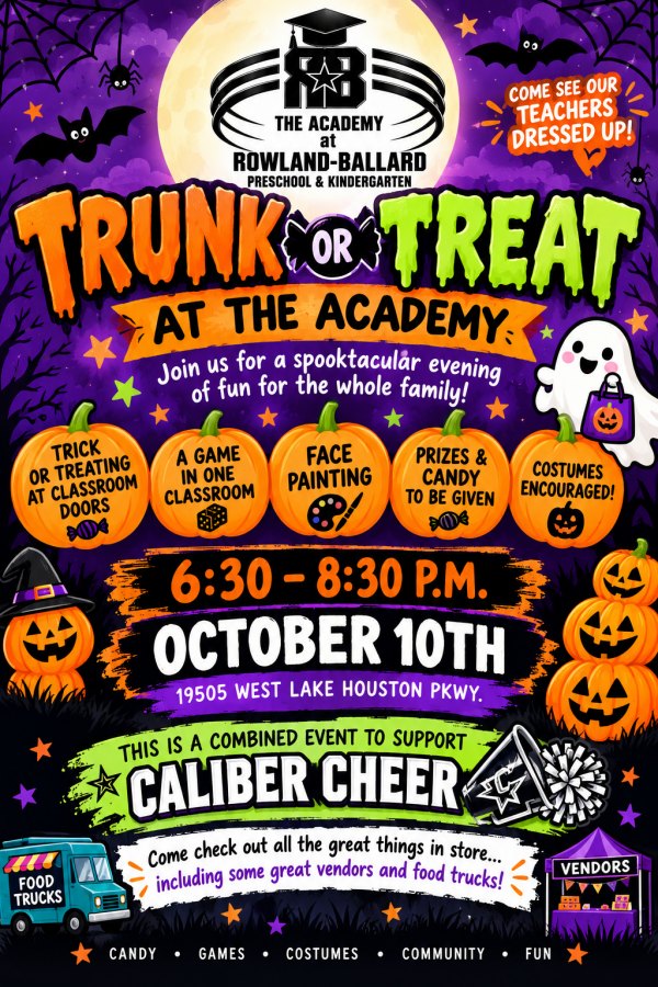 Trunk Or Treat at The Academy at Rowland Ballard
