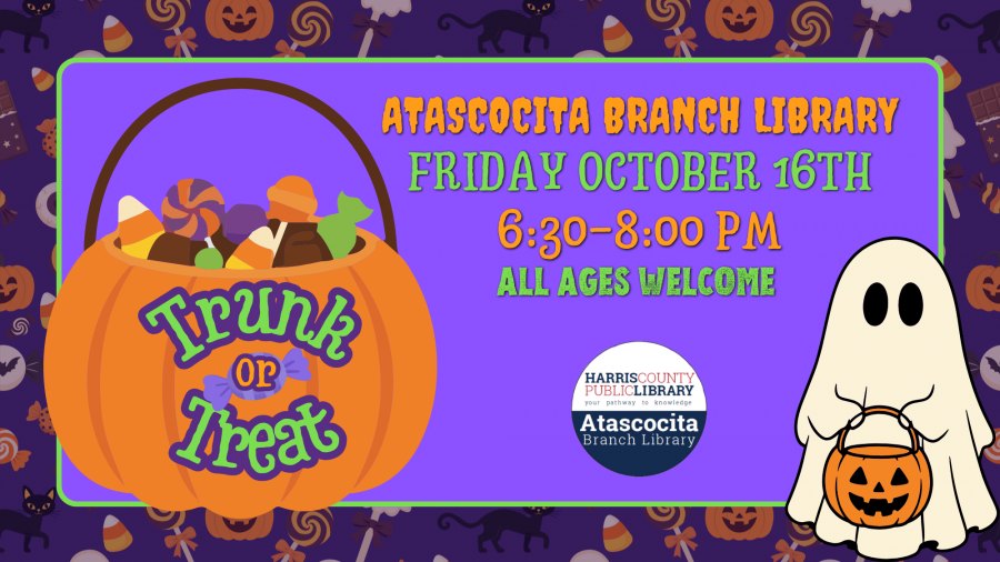 Atascocita Branch Library Trunk Or Treat