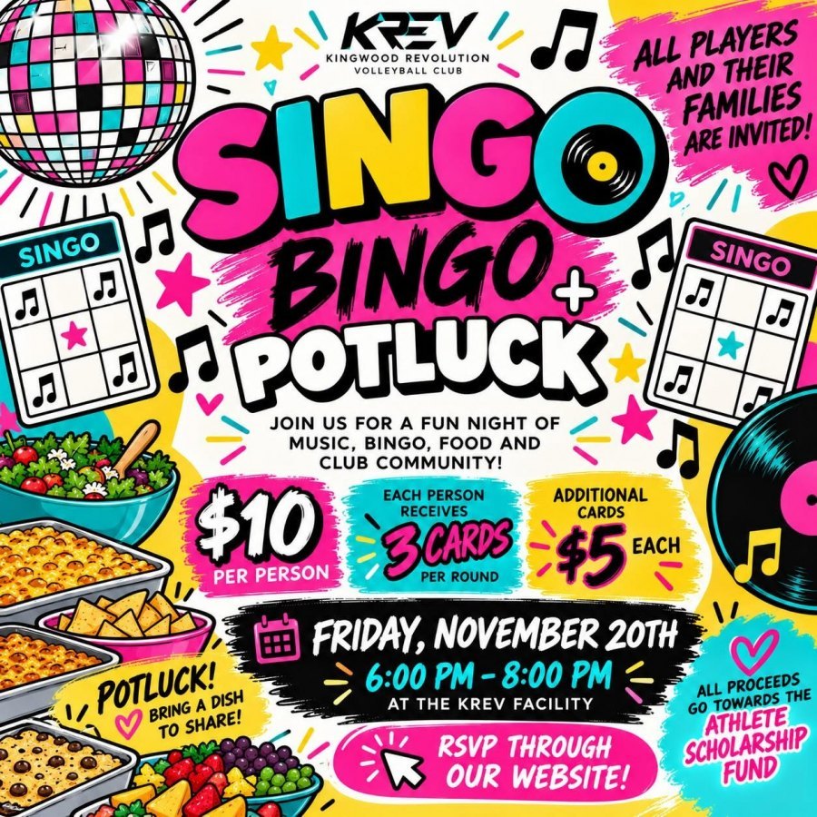 Singo Bingo + Potluck