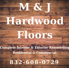 M & J Hardwood Floors Logo