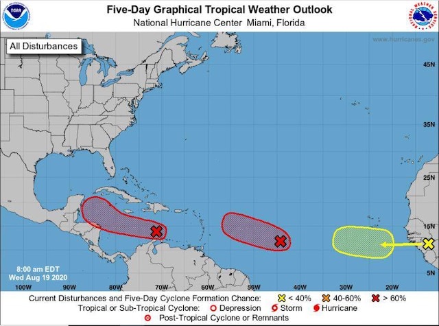Two tropical storms could form this week then threaten Gulf