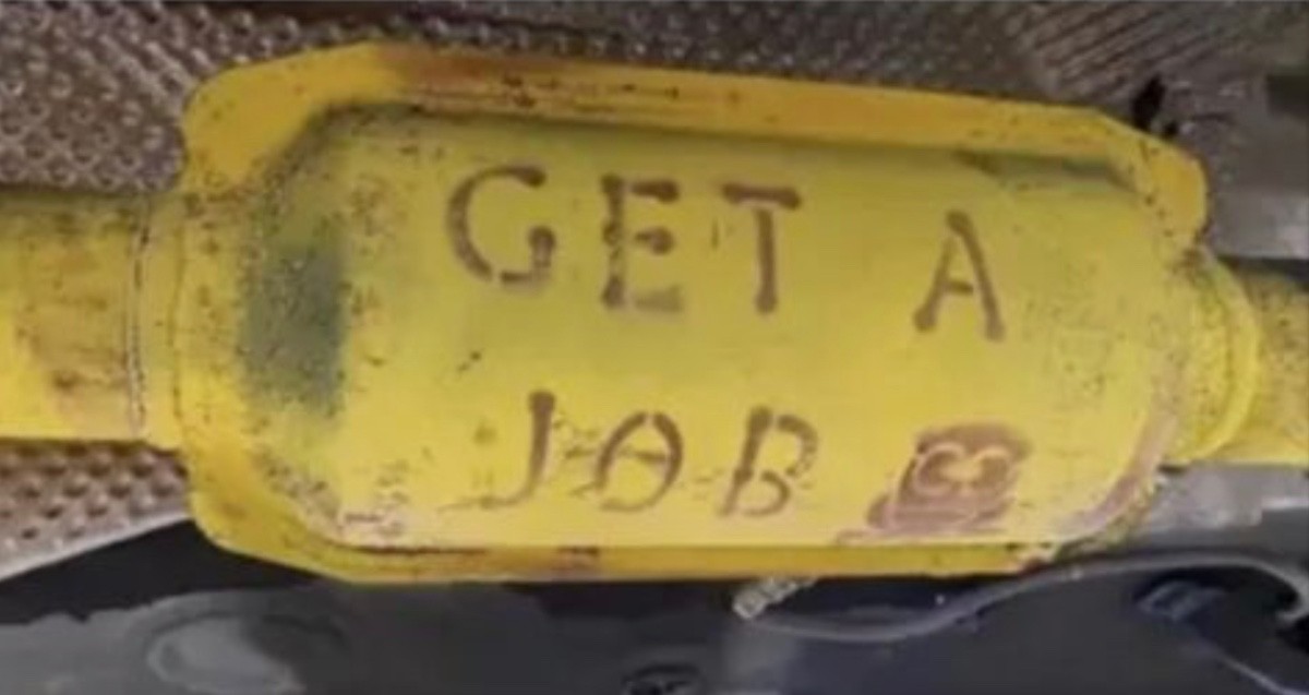 People Stealing Catalytic Converters