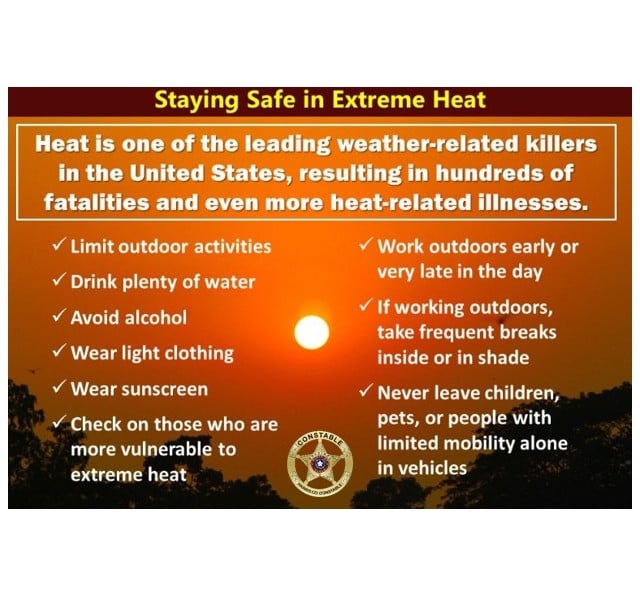 Dangerous Heat In The Forecast Tips For Beating The Heat