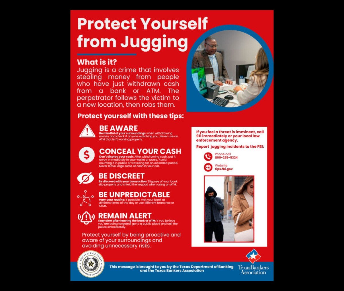 Tips for Protecting Yourself from Bank Jugging