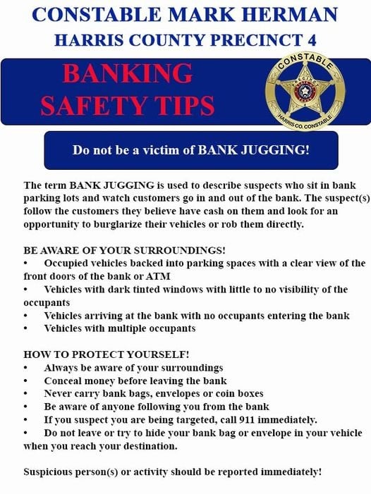 Bank Jugging How to Keep Your Money Safe