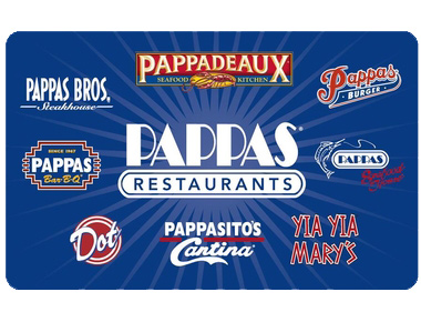 Giveaway 8 50 00 Gift Card To Pappasito S Restaurants Christmas Contest 2017